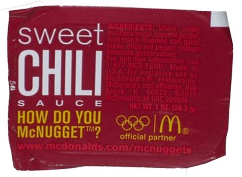 REVIEW: McDonald's Sweet Chili Sauce - The Impulsive Buy