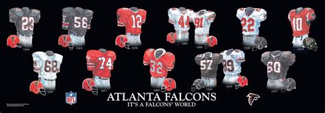 Nothing If Not Random: Uniforms: Atlanta Falcons Through the Years