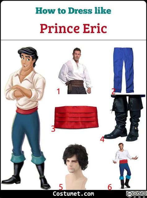 The Prince Eric Costume for Halloween