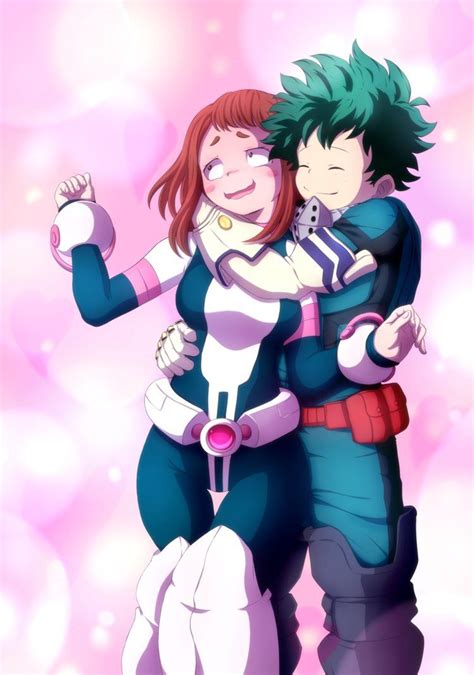 Deku e Uravity by GabrielPMN1 | Personagens de anime, Menina anime, Casais bonitos de anime