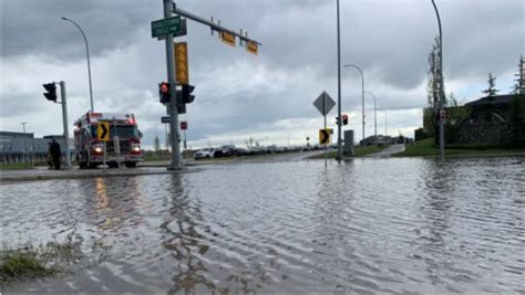 The Weather Network - Severe storms bring hail, flooding to southern Alberta