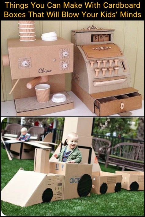 8 Awesome Cardboard Boxes Transformation That will blow your kids ...