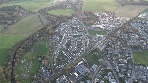 Aerial Shot of Nairn Town in Scotland. Stock Image - Image of aerial ...