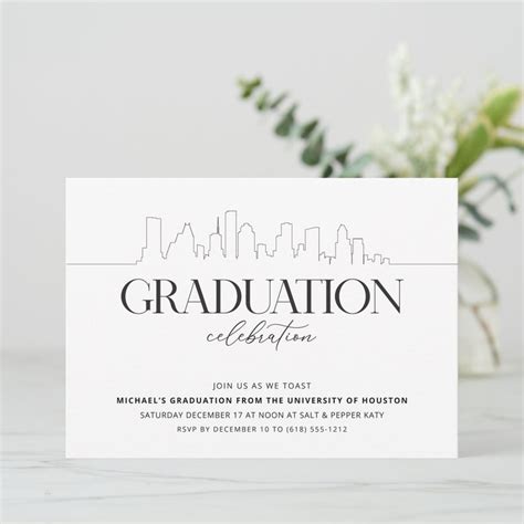 University of Houston Graduation Announcement or Party - Etsy