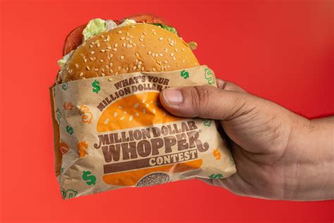 Burger King Opens Its Million Dollar Whopper Contest