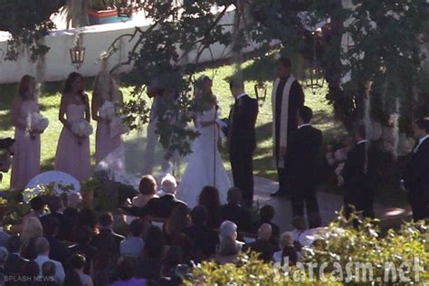 Molly McNearney and Jimmy Kimmel wedding photos