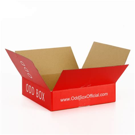 Red Corrugated Cardboard Packaging Box ，Reusable Custom Printed Corrugated Boxes