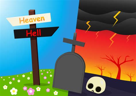 Heaven And Hell Illustrations, Royalty-Free Vector Graphics & Clip Art - iStock