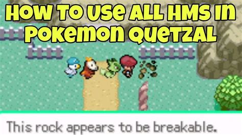 All HMs Location In Pokemon Quetzal - YouTube