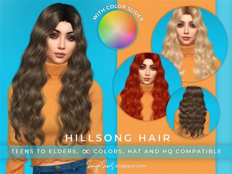 Sims 4 Hair Color Slider Mod