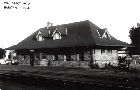 Raritan New Jersey Train Station Depot Real Photo Vintage Postcard AA30199 - Mary L. Martin Ltd ...