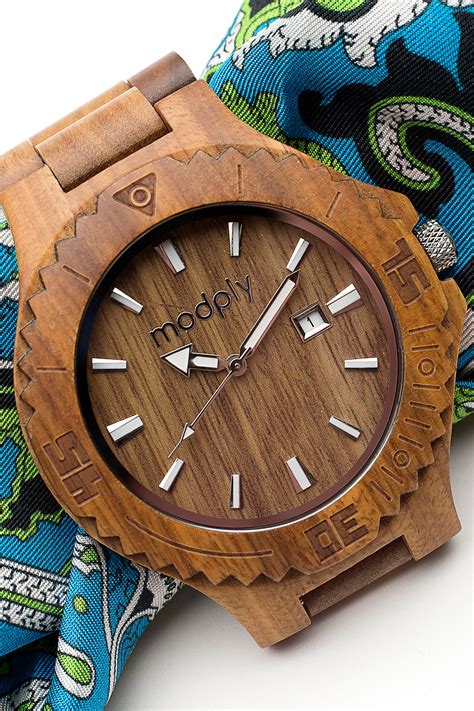 Wooden Watch For Men, Engraved Watch, Men Wrist Watch, Monogram Watch, 5th Anniversary Gift ...