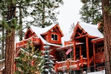 Winter Cabins Free Stock Photo - Public Domain Pictures