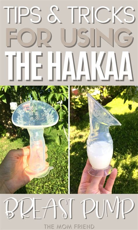 Tips & Tricks For Using The Haakaa Breast Pump | The Mom Friend