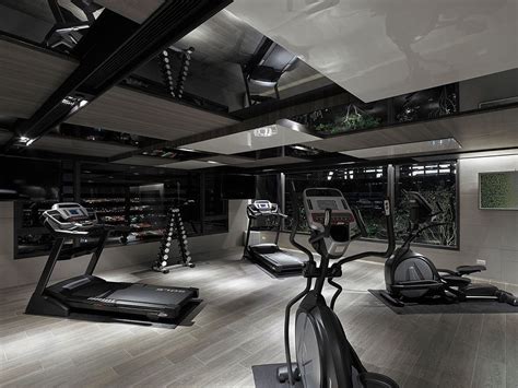 Modern Home Gym #HomeGyms | Sala de gimnasio en casa, Diseño de ...