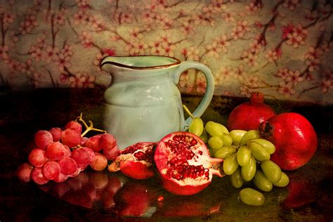 still life fine art still life painting fruit 4k HD Wallpaper