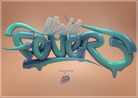 Typography 3D - 3 /// :: Behance