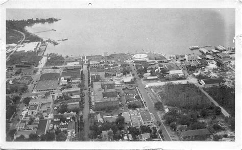 Aerial Shot of the Fountain Inn in Eustis, FL where sat before it was turned into a hospital ...