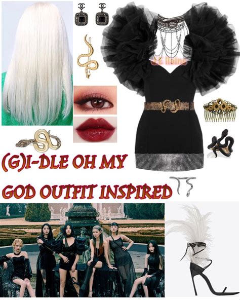 (G)I-DLE ‘OH MY GOD’ Outfit Inspired | Kpop fashion outfits, Photoshoot outfits, Kpop concert outfit