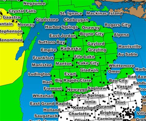 Edge of severe weather threat Tuesday just touching part of Michigan ...