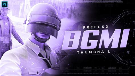 BGMI FREE THUMBNAIL DOWNLOAD PSD FILE || BGMI THUMBNAIL || CREATOR BOY GFX - YouTube