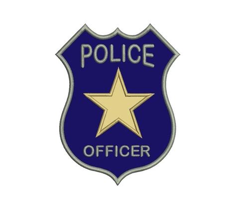 Police badge for kids coloring pages for and adults cliparts - Clipartix