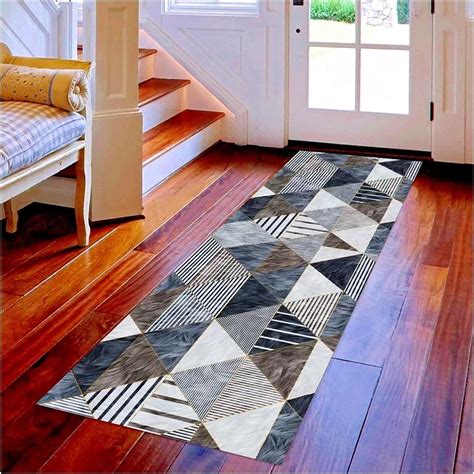 JIAJUAN Hallway Runner Rug, Non-slip Durable Washable Floor Mats, Soft ...