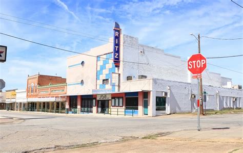 Ritz Theater Crockett editorial photo. Image of building - 260716261