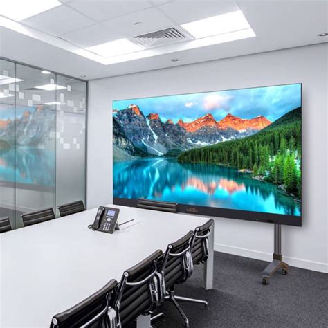 Conference HD full color 16:9 TV screen board All in One moving indoor Led Display - led video ...