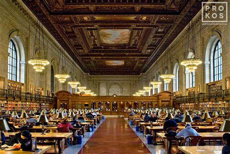 New York Public Library Interior - Architectural Photo by Andrew Prokos