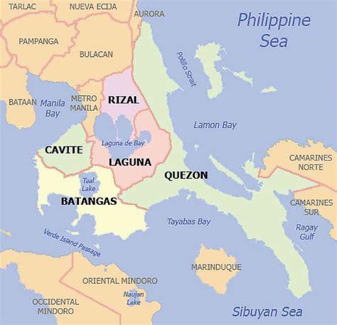 calabarzon map | Inquirer Business