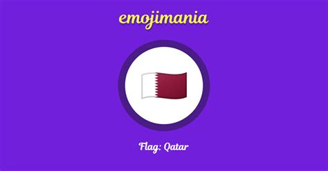 🇶🇦 Flag: Qatar emoji Copy & Paste - Emojimania