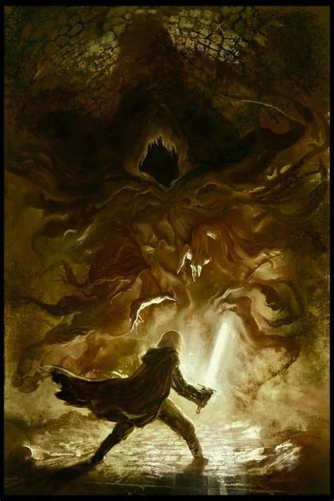 Shea & the Warlock Lord (from Grim Oak Press Edition of THE SWORD OF SHANNARA written by Terry ...