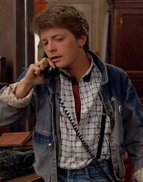 Marty Mcfly Denim Jacket | Back To The Future Denim Jacket