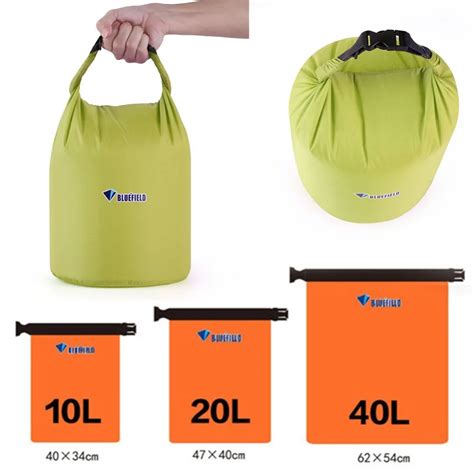 Portable 10L 20L 40L Waterproof Dry Bag Outdoor Camping Foldable Canoe ...