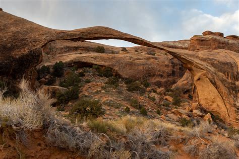 Landscape Arch - Arches National Park - Free Roaming Hiker