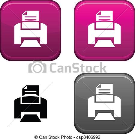 Print Button Icon #431505 - Free Icons Library