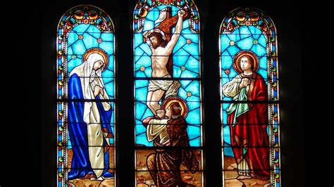 Jesus Stained Glass Church Windows