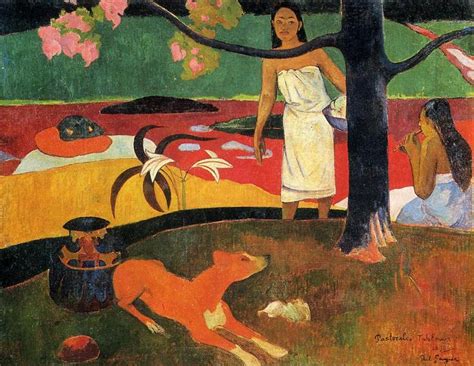 Tahitian pastorale, 1898 - Paul Gauguin - WikiArt.org