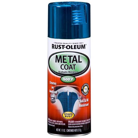 Rust-Oleum Automotive 11 oz. Metal Coat Gloss Blue Spray Paint-251582 ...