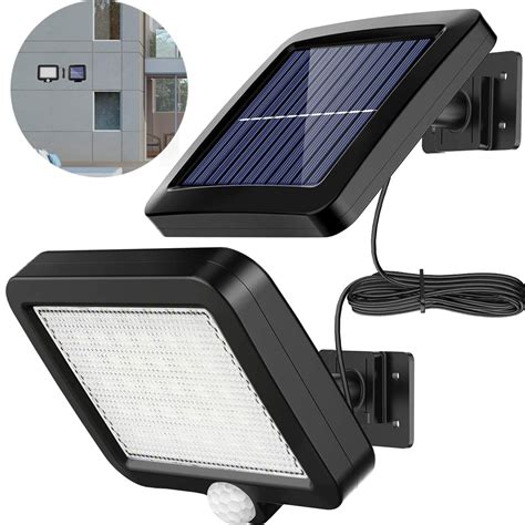 Solar Lights Outdoor, 56 LED Solar Security Lights with Motion Sensor ...