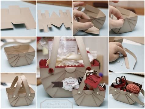 Wonderful DIY Cute Paper Basket Storage / Gift Box