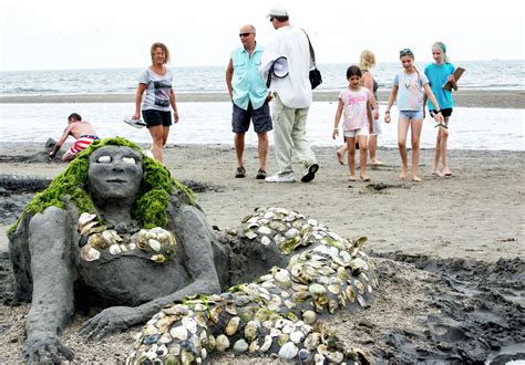 Elaborate art highlight 46th Annual Sand Sculpture Contest in Milford