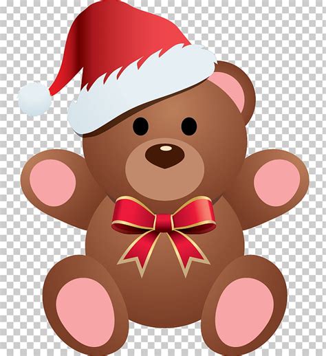 Cute Christmas Teddy Bear Clipart | vlr.eng.br