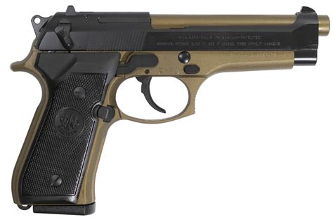 Shop Beretta 92FS 9mm DA/SA Pistol with Burnt Bronze Frame for Sale Online | Vance Outdoors