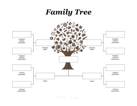 Printable Family Tree | Template Business