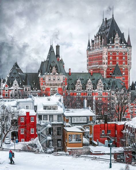 *🇨🇦 Fairmont Le Château Frontenac (Quebec City, Quebec) by Emmanuel ...