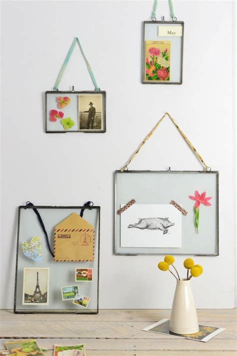 Floating Glass Frames Let You Quickly Display Art | Apartment Therapy