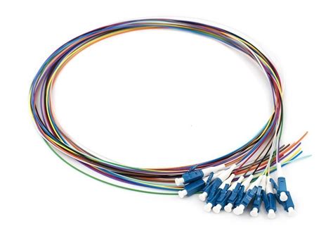 12 Fiber LC Pigtail, Single-mode / Multimode - FOCONEC