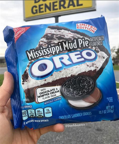 Oreo Mississippi Mud @ Dollar General ONLY | Oreo flavors, Mississippi mud pie, Food drinks dessert